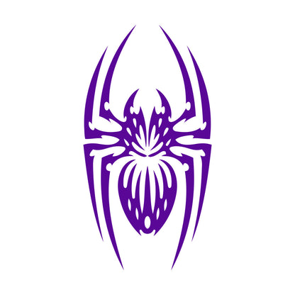 Lettering Decals Big Spider Insect Predator Gothic Style Multi Color Selection