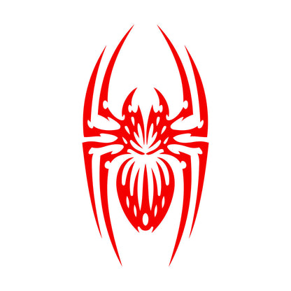 Lettering Decals Big Spider Insect Predator Gothic Style Multi Color Selection