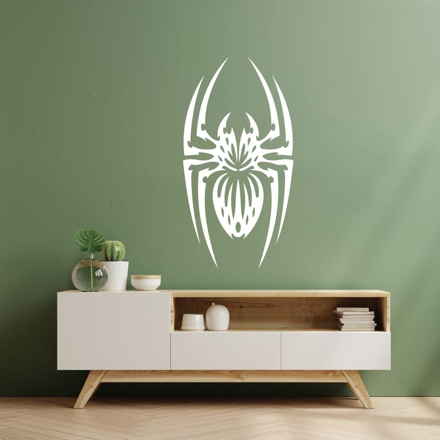 Lettering Decals Big Spider Insect Predator Gothic Style Multi Color Selection