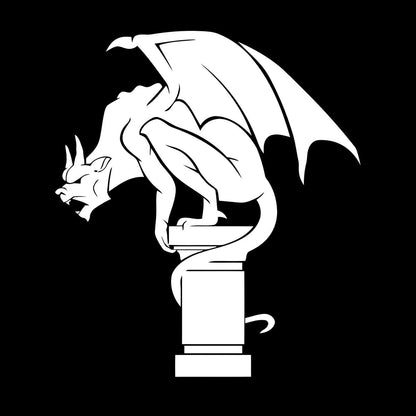 Gargoyle Gothic Statue Ation Home Vinyl Wall Stickers Self Adhesive
