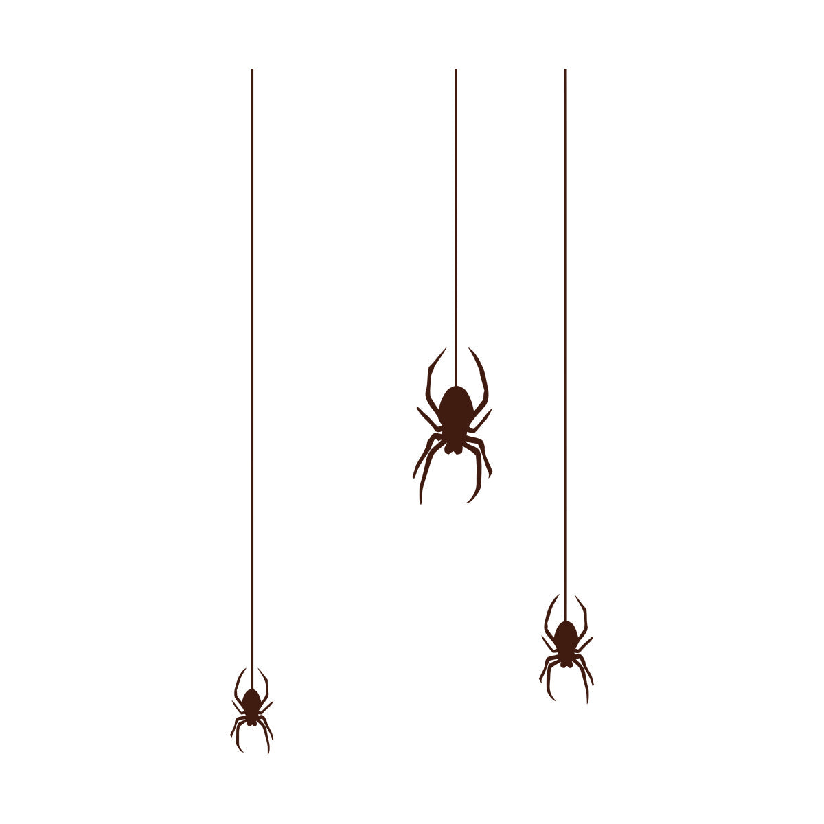 Wall Vinyl Sticker Decor Insect Spider Gothic Style Halloween Equipped With Transfer Film Kit