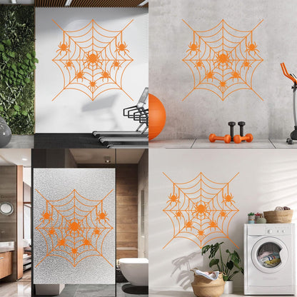 Fine Carving Decals Spiders Web Patterns Insect Predator Gothic Equipped With Transfer Film Kit