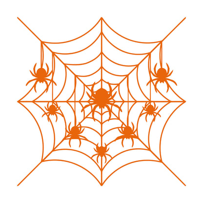 Fine Carving Decals Spiders Web Patterns Insect Predator Gothic Equipped With Transfer Film Kit