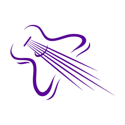 Teen Guitar Music Musical Instrument Wall Decals Store Decoration