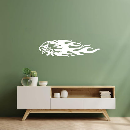 Wall Decals Eagle On Fire Bird Gymnastics Boys Room Can Modify And Add Information