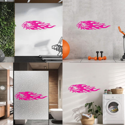 Wall Decals Eagle On Fire Bird Gymnastics Boys Room Can Modify And Add Information