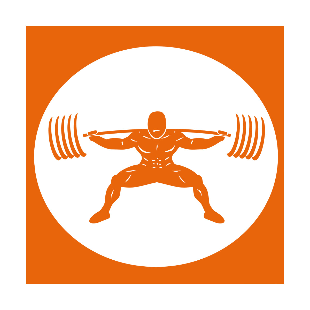 Wall Stickers Paster Paper Image Gymnastics Training Iron Weight Bar Window Decals