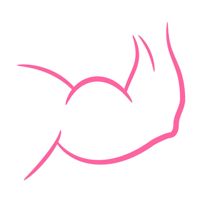 Wall Vinyl Sticker Decor Fitnesscenter Gymnastics Man'S Hand Relief Muscle Bic Tric Glass Stickers