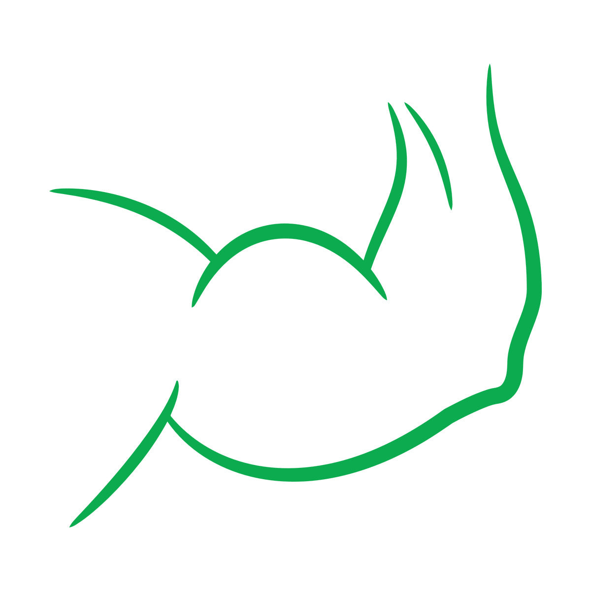 Wall Vinyl Sticker Decor Fitnesscenter Gymnastics Man'S Hand Relief Muscle Bic Tric Glass Stickers