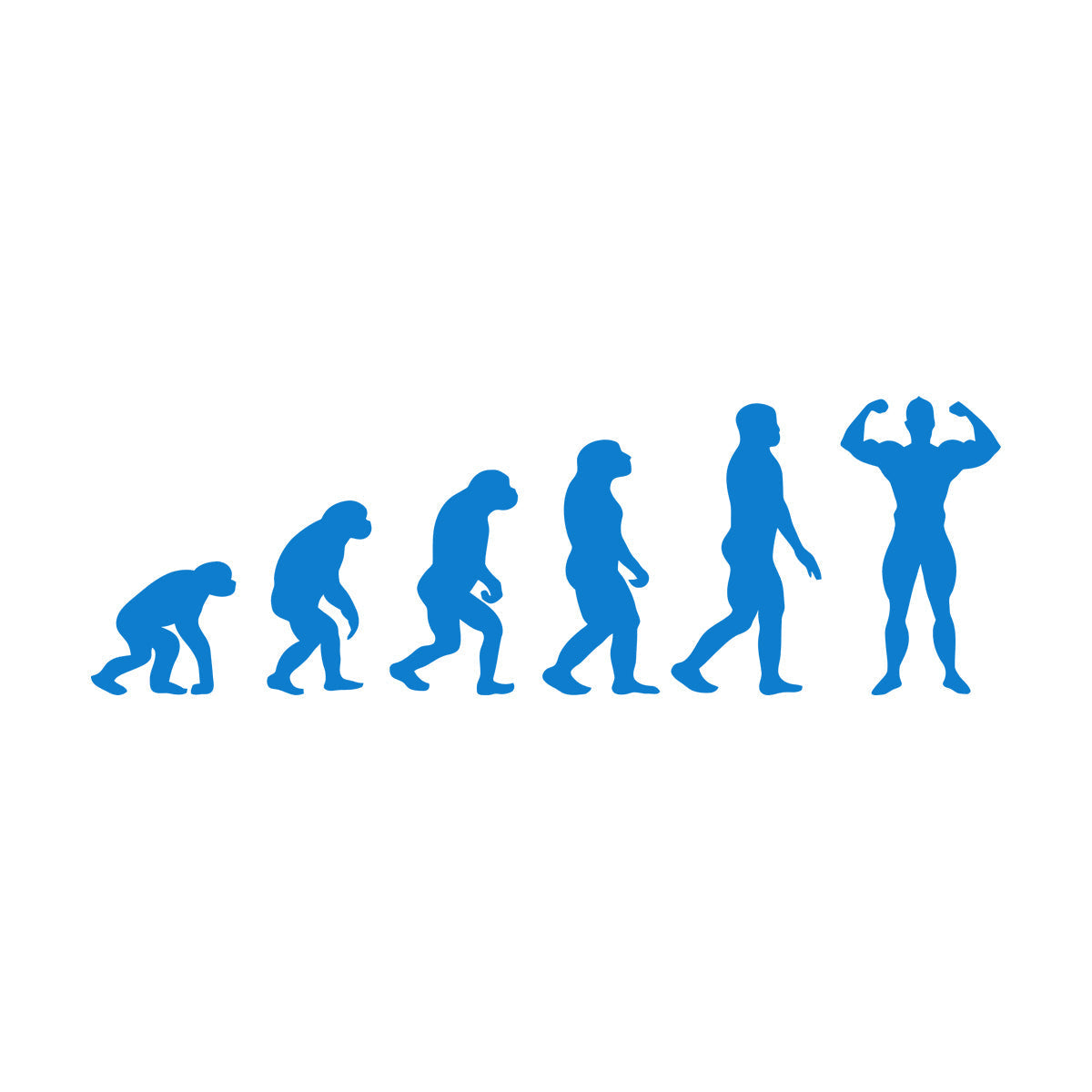 Wall Stickers Gymnastics Evolution Man Bodybuilding Fitnesscenter Tattoo Culture