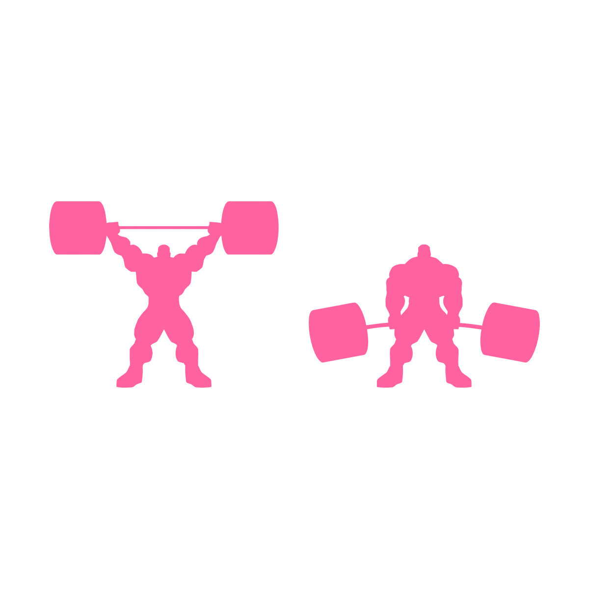 Bodybuilding Iron Sport Muscul Gymnastics Barbell Vinyl Art Sticker Self Adhesive