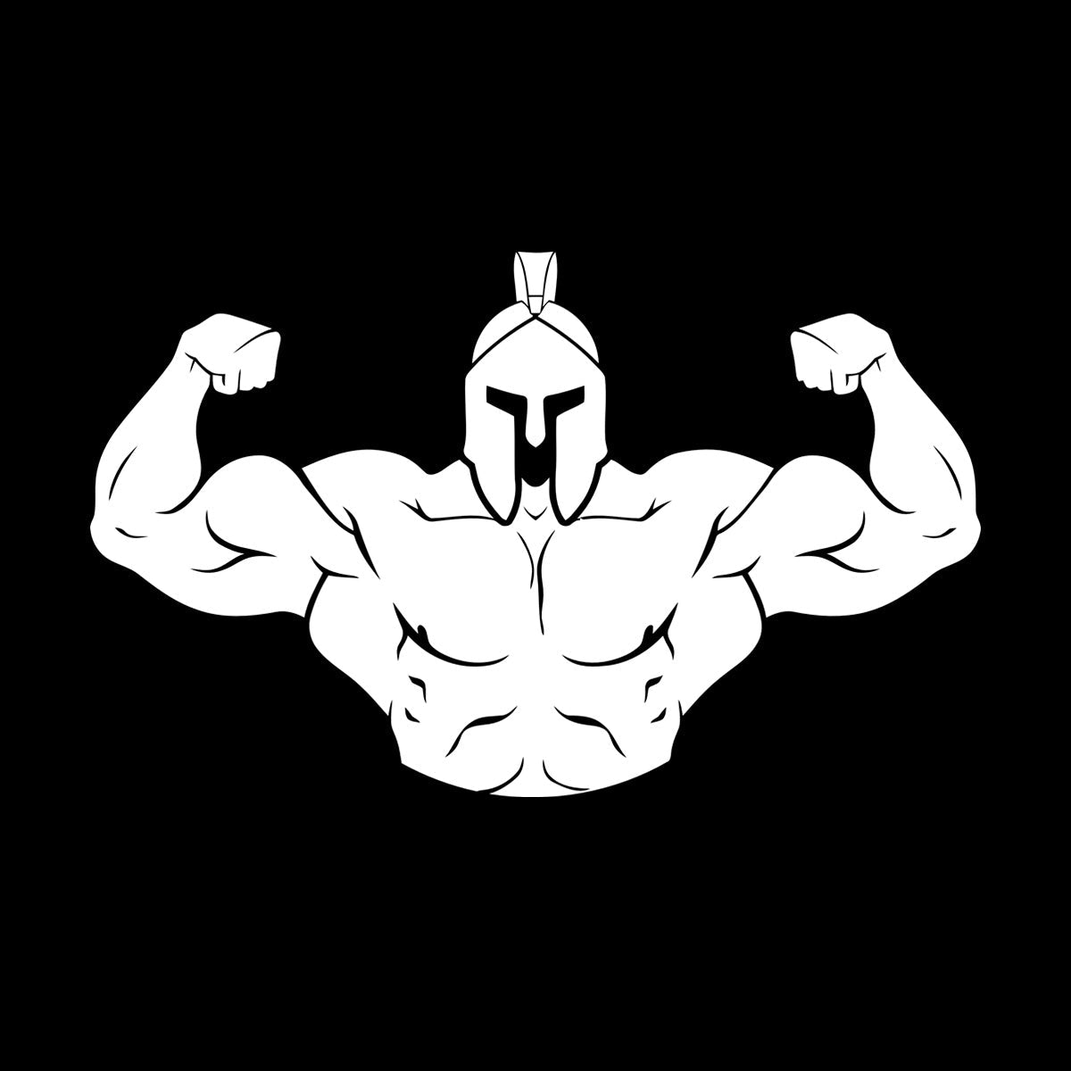 Engraving Stickers Bodybuilding Jock Helmet Sparta Fitnesscenter Gymnastics Do Not Damage The Wall Surface