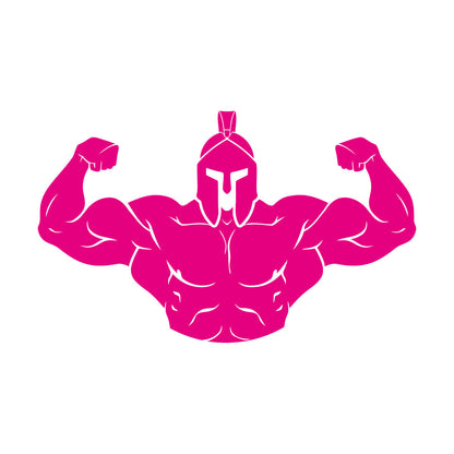 Engraving Stickers Bodybuilding Jock Helmet Sparta Fitnesscenter Gymnastics Do Not Damage The Wall Surface