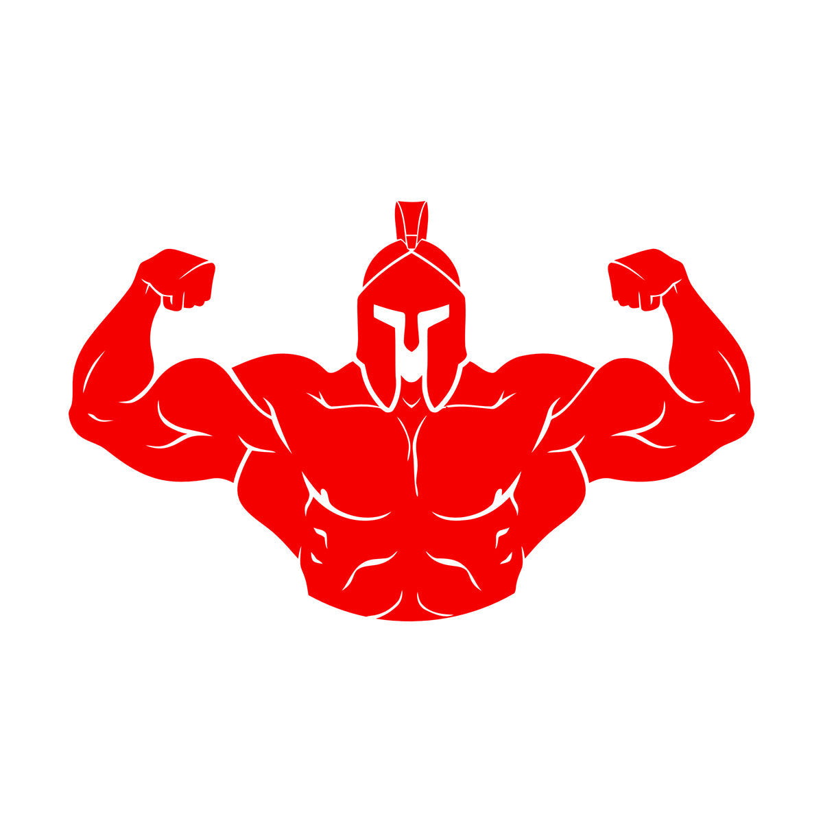 Engraving Stickers Bodybuilding Jock Helmet Sparta Fitnesscenter Gymnastics Do Not Damage The Wall Surface