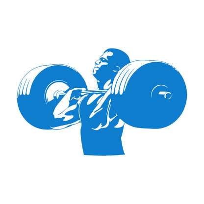 Wall Stickers Paster Paper Gymnastics Fitnesscenter Muscled Bodybuilding Sports Art Decoration