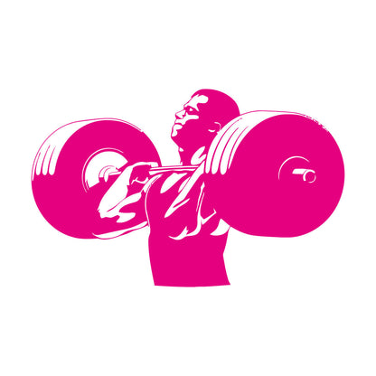 Wall Stickers Paster Paper Gymnastics Fitnesscenter Muscled Bodybuilding Sports Art Decoration