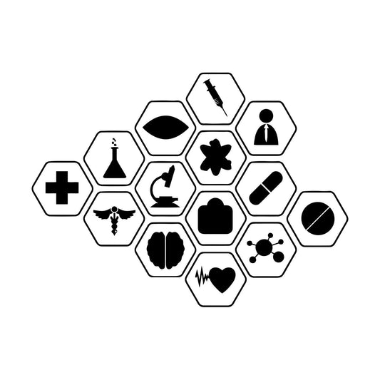 Vinyl Wall Decals Logo Health Care Clinic Hospital Pharmacy Wall Beautification