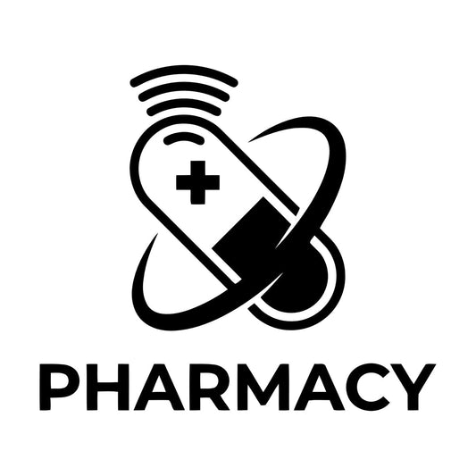 Wall Stickers Medicine Tablet Health Care Pharmacy Symbol Removable Without Leaving Glue