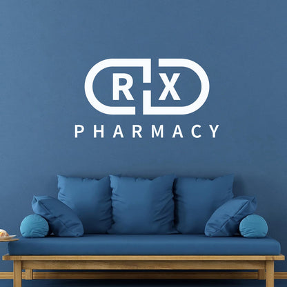 Lettering Decals Pharmacy Store Health Care Healthcare Chemist'S Shop Equipped With Transfer Film Kit