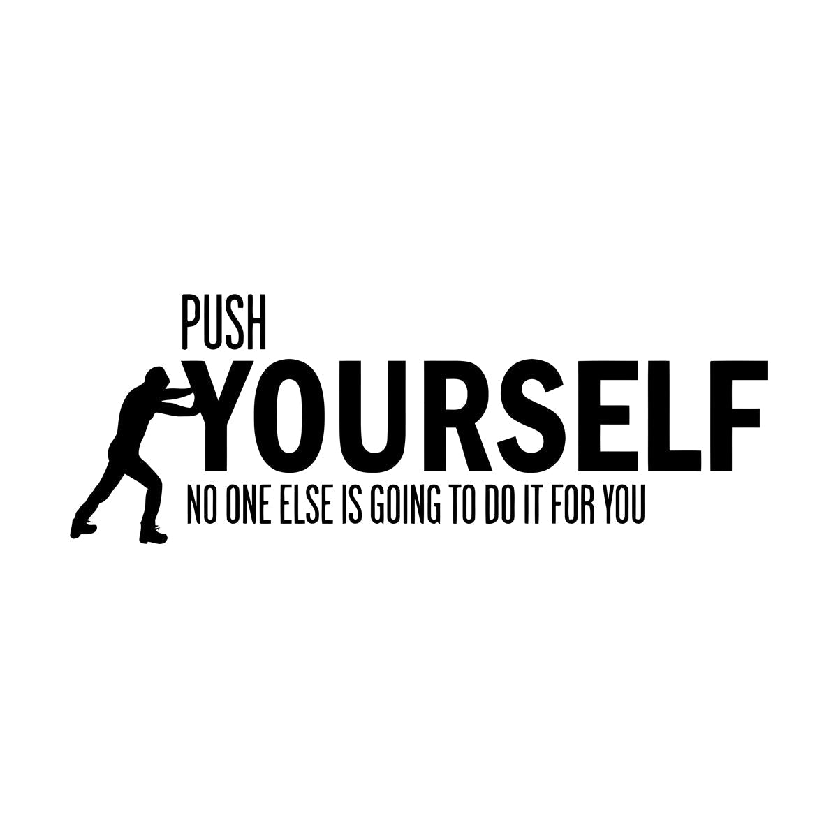 Wall Decals Paster Paper Inspirational Quotes To Motivate Yourself Personalized Customization