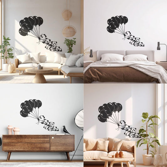 Panda Panda Panda Fantastic Beasts Panda Mural And Wall Vinyl Decal Waterproof