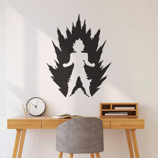 Cartoon Japanese Anime Lettering Stickers Wall Beautification