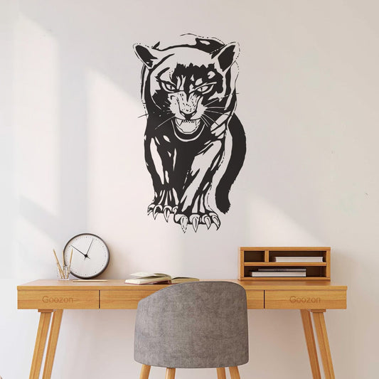 Vinyl Art Sticker Wild Cool Animal Animal Theme D¨¦cor Wild Wolf Wall Beautification
