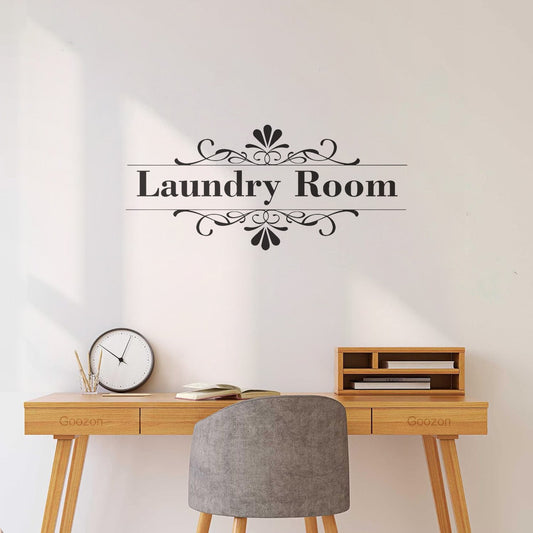 Engraving Stickers Laundry Room Signs Do Not Damage The Wall Surface