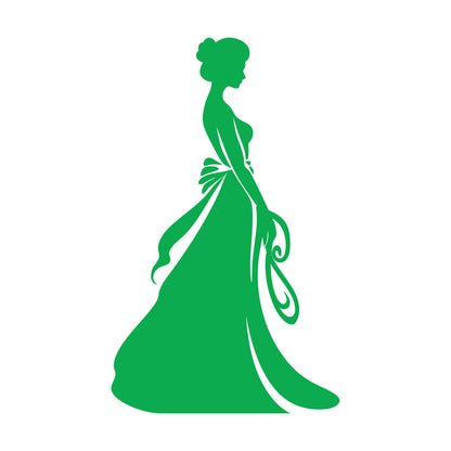 Chic Bridal Beauty Bride Brides Elegance Emblem Wall Stickers Multiple Size Options