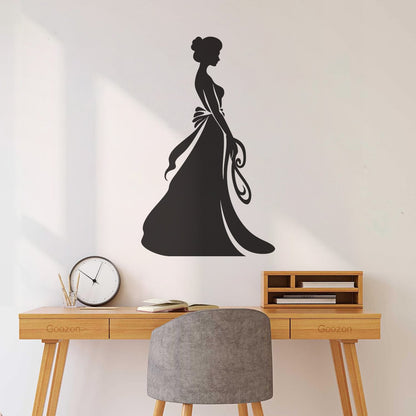 Chic Bridal Beauty Bride Brides Elegance Emblem Wall Stickers Multiple Size Options