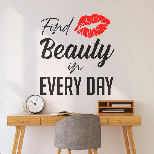 Engraving Decals About Female Makeup Or Beauty Can Be Applied On Salon Wall Personalized Customization