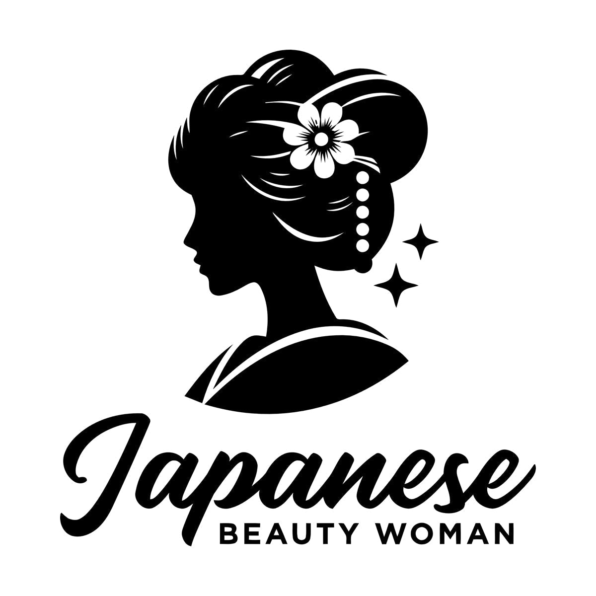 Vinyl Wall Stickers Geisha Beauty Japanese Women Silhouette Logo Design Do Not Damage The Wall Surface
