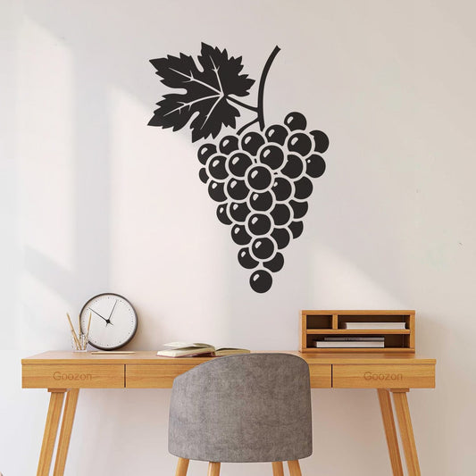 Wall Stickers Paster Paper Grapes Image Wine Making Fruit Graphics Tattoo Culture