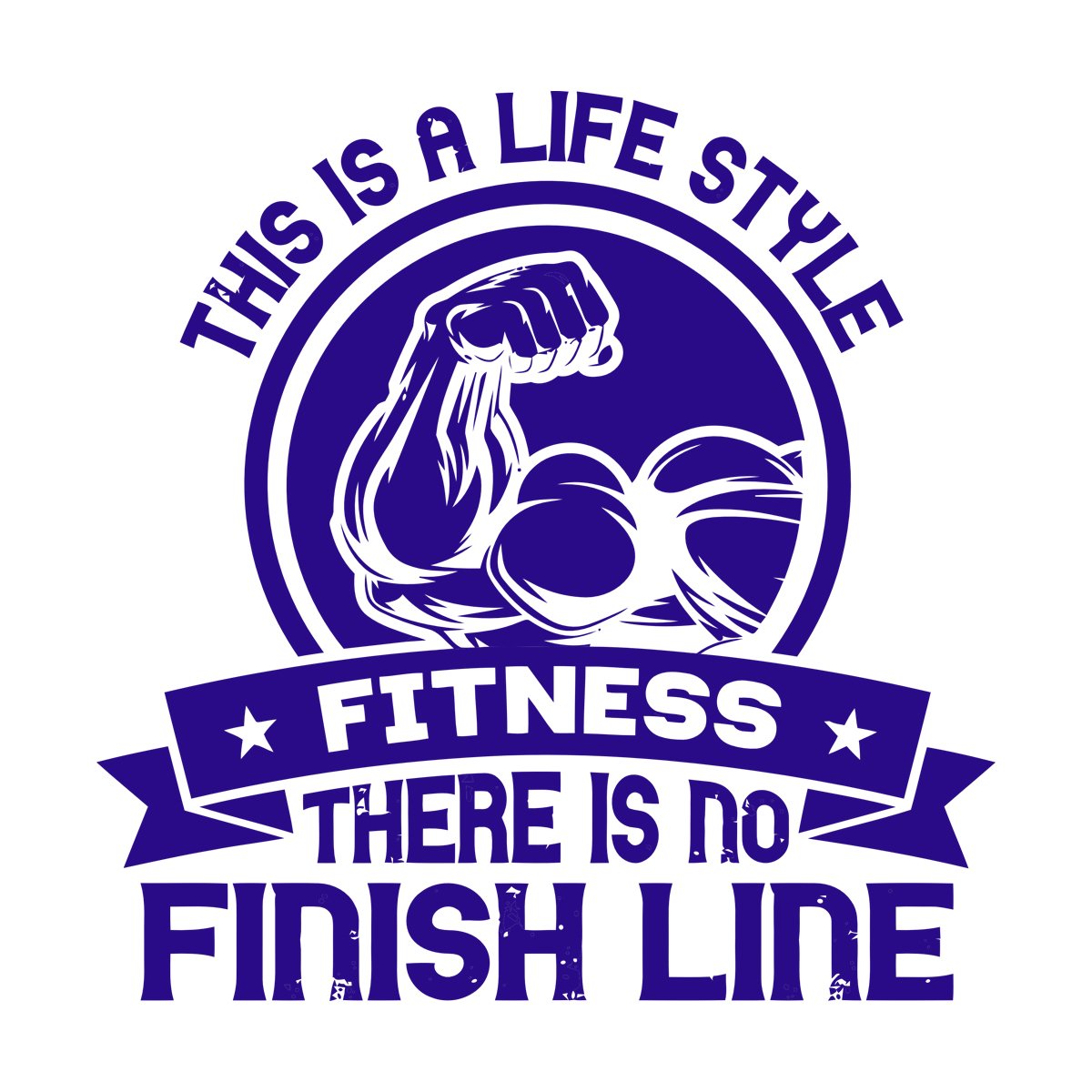 Vinyl Wall Stickers Gym Workout Motivational Typography Exercise Athletic Training Tee With Skull And Dumbbell Multi Color Selection