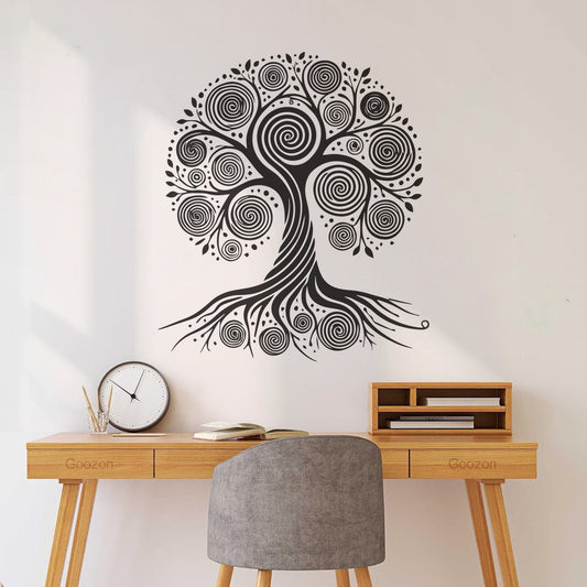 Wall Decals Infinite Celtic Tree Of Life Logo Clipart Multi Color Selection