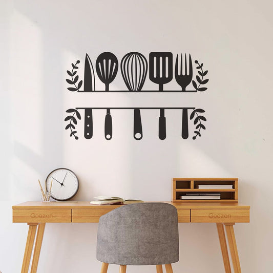 Wall Decals Kitchen Typography Multi Color Selection
